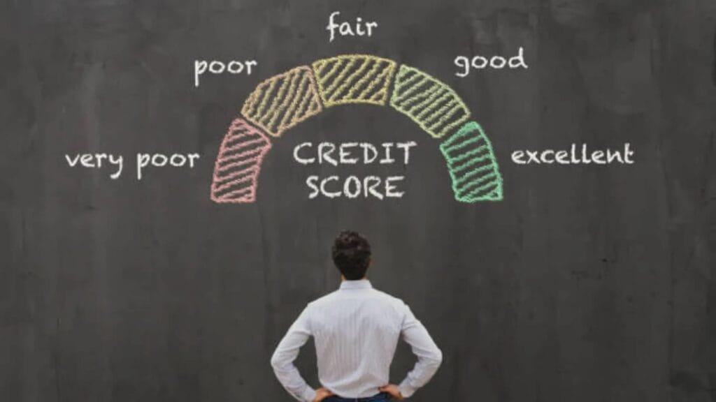 Credit Score Map Image Personal Loan vs Credit Card - Credit Score Image